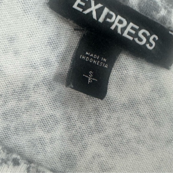 Express snakeskin blouson top ❤️ size small - Picture 4 of 7